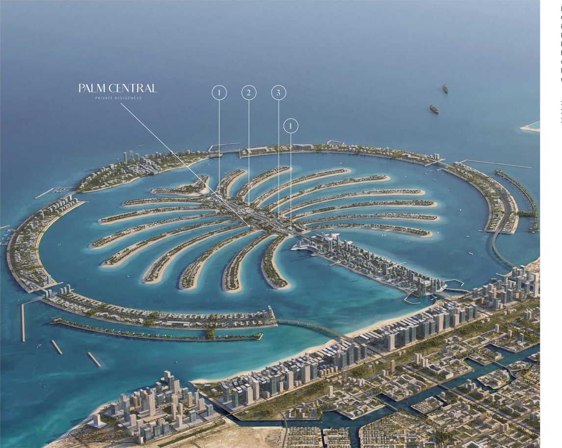 Palm Central Private Residences masterplan