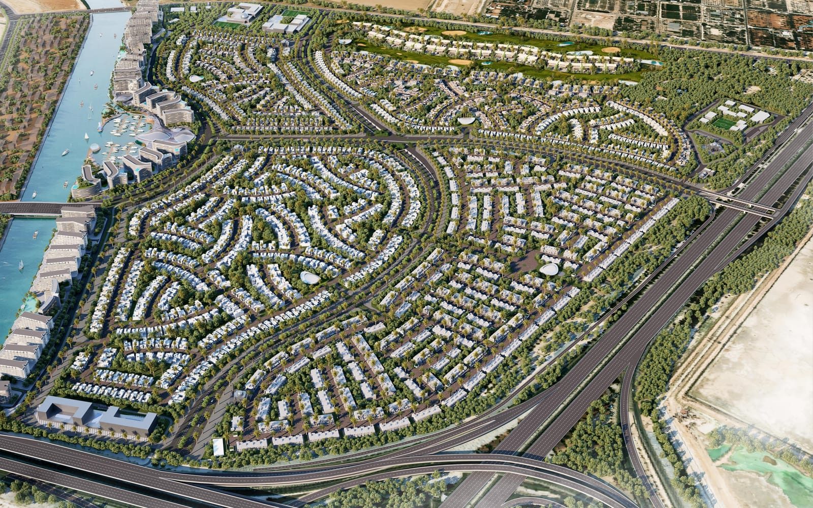 Sobha City Abu Dhabi masterplan